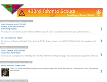 Tablet Screenshot of blog.433rd.com
